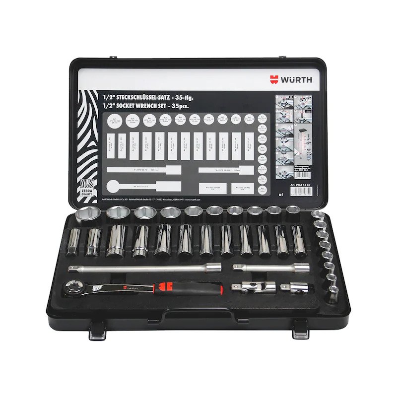 Wurth Zebra 1/2-inch Socket Set Review - Pro Tool Reviews