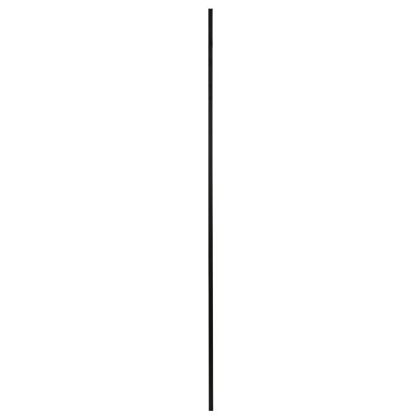 Black Metal Square Stair Spindle Pack of 10 13mm x 13mm x 1117mm